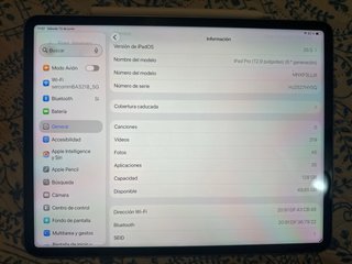iPad Pro 12.9 6ª Gen + Apple Pencil 2 y garantía