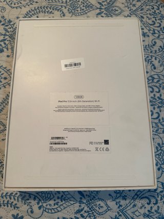 iPad Pro 12.9 6ª Gen + Apple Pencil 2 y garantía