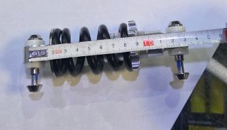 Amortiguador Muelle 125mm 750 LBS Bici 24"