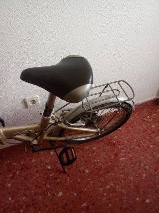 Bicicleta plegable paseo aluminio