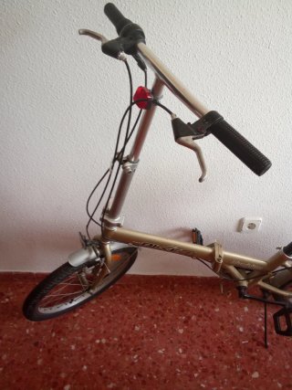 Bicicleta plegable paseo aluminio