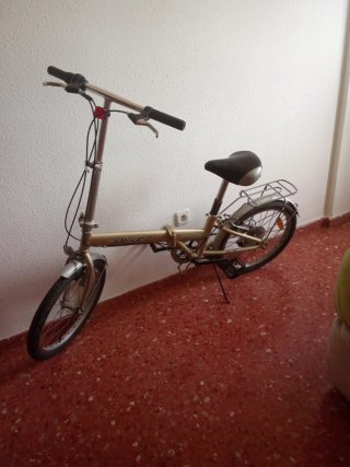 Bicicleta plegable paseo aluminio