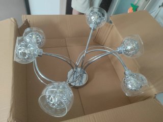 Lámpara de techo moderna 6 luces