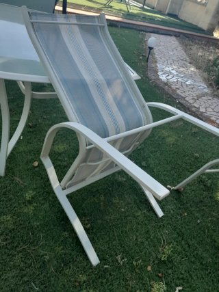 Juego de 6 sillas de jardín