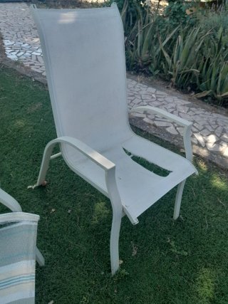 Juego de 6 sillas de jardín