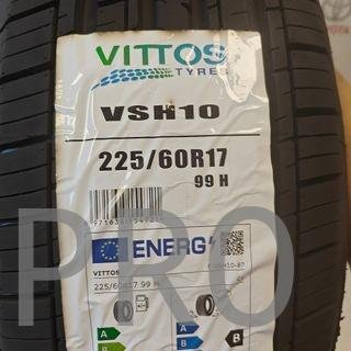 JUEGO 2 NEUMATICOS 225/60 R17 VITTOS NUEVO