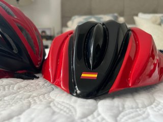 Casco Spiuk Rojo y Negro
