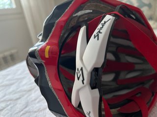 Casco Spiuk Rojo y Negro