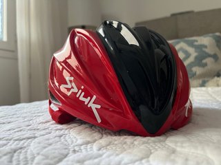 Casco Spiuk Rojo y Negro