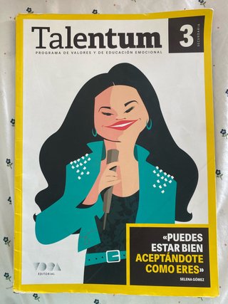 Talentum, 3 Secundaria programa de valores y de...