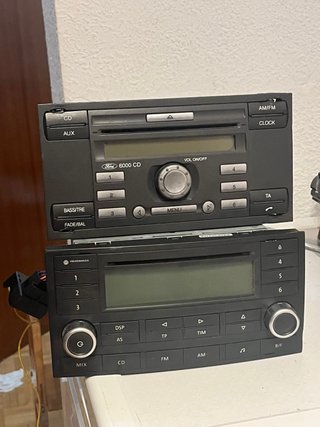 Radio Ford 6000 CD y Radio Volkswagen