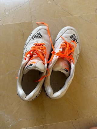 Nike Air Max Zapatillas Naranja y Blanco