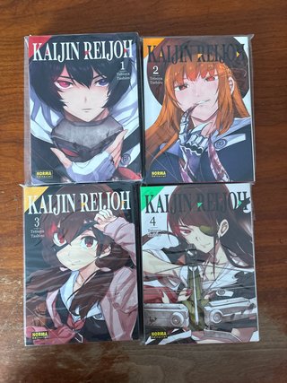 Manga KAIJIN REIJOH 1 al 4