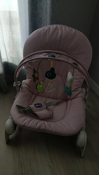Hamaca bebé Chicco rosa