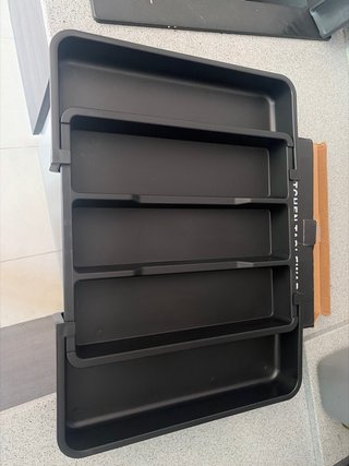 Organizador Cubiertos Cocina Negro