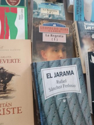 Libros de literatura española e hispanoamericana