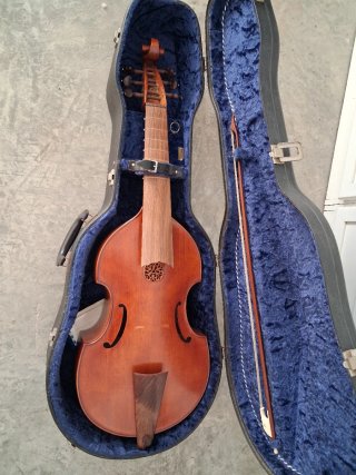 Viola da Gamba Soprano - Luthier Hermann Bächle