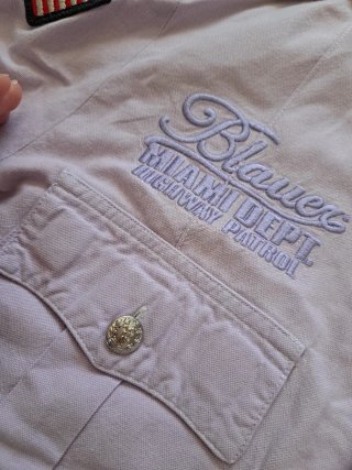 Camicia Blauer Lilla Uomo Taglia L