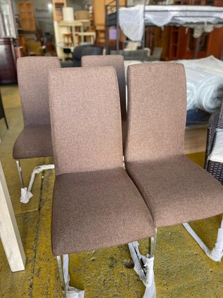 Sillas de comedor tapizadas nuevas