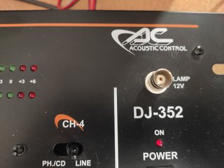 Mesa de mezclas DJ Acoustic Control DJ-352