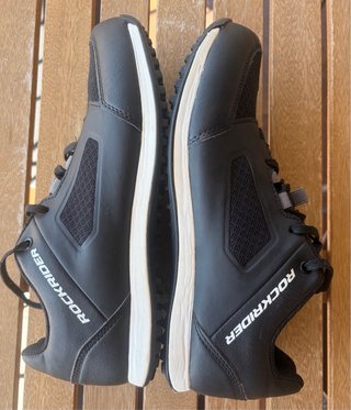 Zapatillas Ciclismo Rockrider Negras número 38