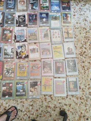 Lote Películas VHS y DVD