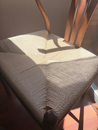 Conjunto mesa redonda madera sekiz y 2 sillas