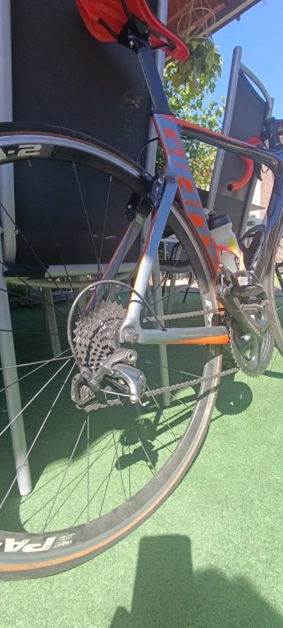 Bicicleta Giant Propel M Negra/Roja