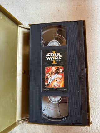 VHS Star Wars I La Amenaza Fantasma