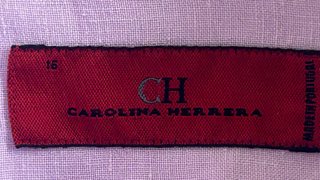 Camisa Lino Carolina Herrera T.16