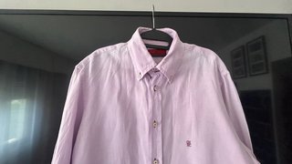 Camisa Lino Carolina Herrera T.16
