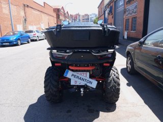 Quad Segway Off-Road Negro y Rojo año 2025