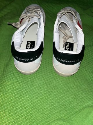 Golden Goose Superstar Rojo Blanco