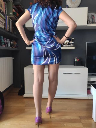 VESTIDO ZARA ESTAMPADO