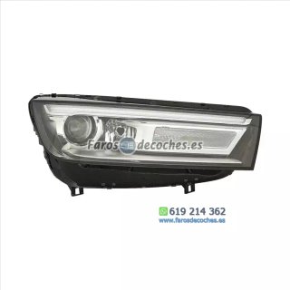 Faro Delantero Derecho Electrico (Con Motor) Audi