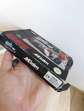 Snes Super Nintendo IndyCar Nigel Mansell videojue