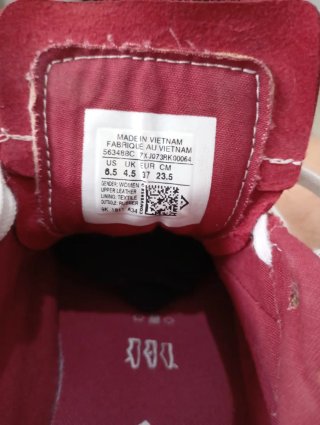 Converse Plataforma Roja Talla 37 Mujer