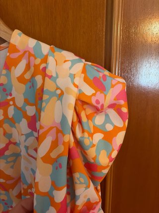 Vestido estampado para eventos Con Pamela60