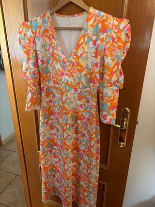 Vestido estampado para eventos Con Pamela60