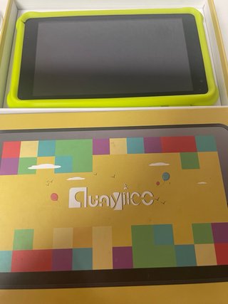 Tablet Infantil Verde y Multicolor