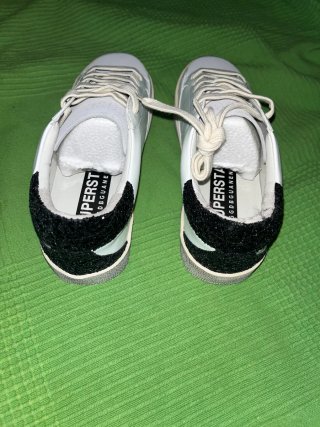 Golden Goose Superstar Plata y Blanco