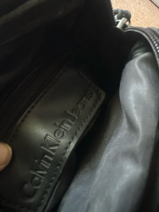 Bandolera Calvin Klein Negra ORIGINAL