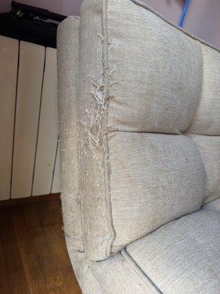 Sofá Cama Convertible Beige 190cm URGE VENTA