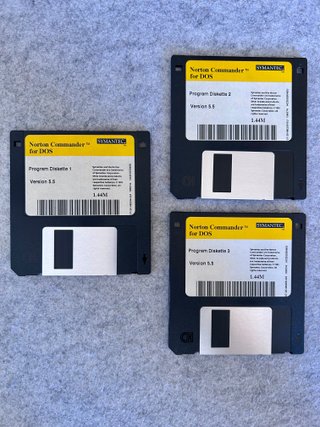 Norton Commander 2.0 per DOS