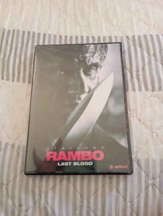 DVD Rambo: Last Blood NUEVA Y PRESCINTADA