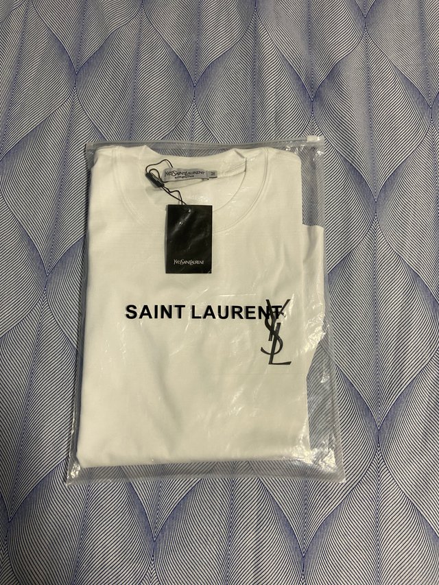 Camiseta YSL blanca