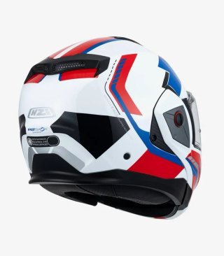 Casco Modular NZI Fastback DUO Shadow Blanco Azul