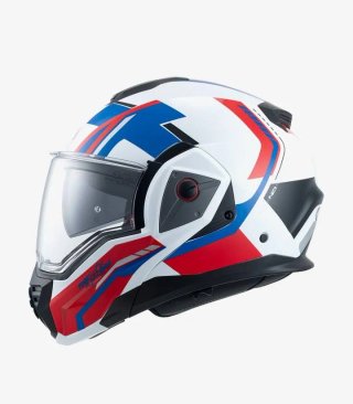 Casco Modular NZI Fastback DUO Shadow Blanco Azul