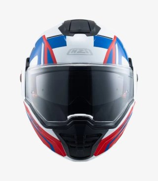 Casco Modular NZI Fastback DUO Shadow Blanco Azul