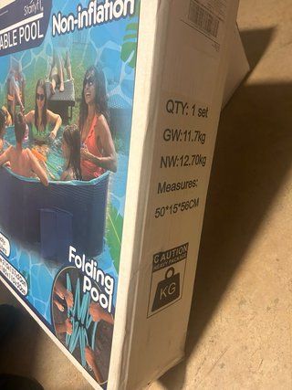 Piscina Plegable Starlyf 600L